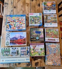 Jigsaw puzzle lot for sale  Rochelle