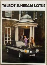 Sunbeam lotus talbot for sale  LEICESTER