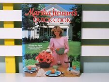 Cozinheiro rápido de Martha Stewart! Livro de receitas 1983 HC/DJ comprar usado  Enviando para Brazil