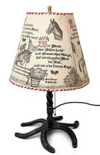 Tischlampe tischleuchte pferde gebraucht kaufen  Aldenhoven