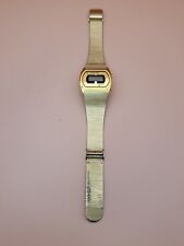 Relógio feminino Hamilton digital led ouro 14k eletroplaca 880 880002-4, usado comprar usado  Enviando para Brazil