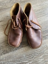 Clarks brown leather for sale  UK