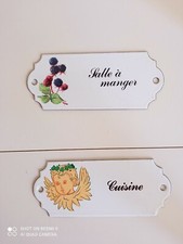 Plaques porte metal d'occasion  France