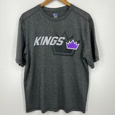 Camiseta de basquete masculina Sacramento Kings tamanho G cinza NBA TX3 legal, usado comprar usado  Enviando para Brazil