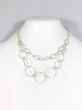 Silver tone open for sale  Erie