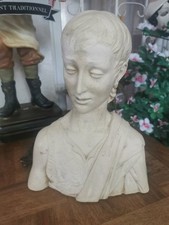 Ancien buste plâtre d'occasion  Saint-Privat-des-Vieux
