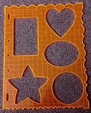 Fiskars shapes template for sale  AYLESBURY