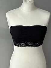 Black lace bandeau for sale  UK