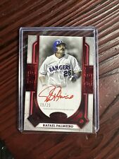 Usado, Tinta vermelha Rafael Palmeiro autografada #/25 2024 Topps Tier One - Folha vermelha + extras! comprar usado  Enviando para Brazil