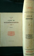 Cours mathematique tomes usato  Italia