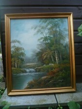 Original oil canvas for sale  HIGH WYCOMBE
