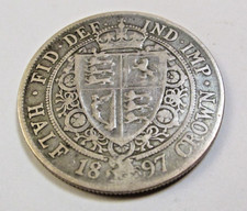 1897 half crown for sale  FLEETWOOD