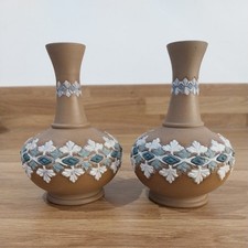 Pair antique doulton for sale  GLOUCESTER