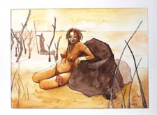 Aquarelle papier. plenger d'occasion  Bédarieux