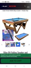 6ft pool snooker for sale  NORTH SHIELDS