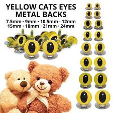 Yellow cats eyes for sale  Shipping to Ireland