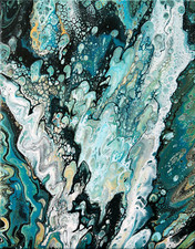 Acryl bild riginal gebraucht kaufen  Berlin