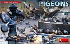 Miniart piccioni kit usato  Arzano