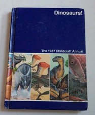 Vintage Hardcover Book ~ Dinosaurs! 1987 Childcraft Annual NICE CONDITION comprar usado  Enviando para Brazil