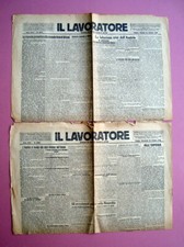 Numeri lavoratore trieste usato  Italia