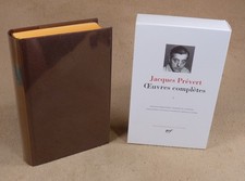 Pleiade jacques prevert d'occasion  Beaurieux