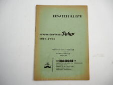 Hagedorn polyp swd gebraucht kaufen  Merseburg