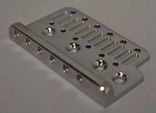 1980s Schecter EUA Guitarra Hardtail Bridge Plate Cromo Entalhado NOS comprar usado 1980s Schecter EUA Guitarra Hardtail Bridge Plate Cromo Entalhado NOS comprar usado  Enviando para Brazil