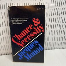 Chance & Necessity by Jacques Monod 1971 Paperback segunda mano  Embacar hacia Argentina