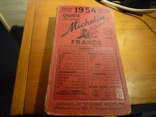 Guide michelin 1954 d'occasion  La Seyne-sur-Mer