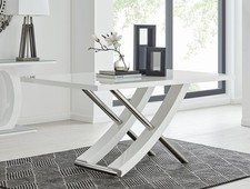 white gloss dining table for sale white gloss dining table for sale WARMINSTER