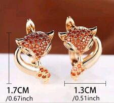 Fox earrings fashion for sale  Sulphur Springs