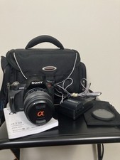 Pacote de câmera DSLR nível básico Sony Alpha a230 10,2 megapixels comprar usado  Enviando para Brazil