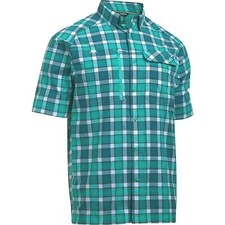 Camisa xadrez masculina Under Armour caçador de peixes tamanho grande acampamento pesca caminhadas ao ar livre comprar usado  Enviando para Brazil