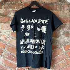 Camiseta Discharge Resolution 18 London Hardcore Punk Rock Band rara P, usado comprar usado Camiseta Discharge Resolution 18 London Hardcore Punk Rock Band rara P, usado comprar usado  Enviando para Brazil