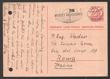 1952 Suíça Basileia ouvir rádio slogan 25c cartão postal papelaria comprar usado  Enviando para Brazil