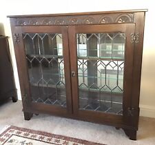 Solid oak display for sale  MINEHEAD
