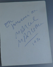 Autogramm marcel marceau gebraucht kaufen  Deutschland