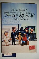 Eisenbahn bundesbahn werbekart gebraucht kaufen  Meißen