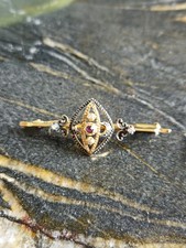 Broche ancienne vermeil d'occasion Broche ancienne vermeil d'occasion  Charmes