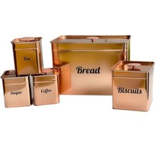 tea coffee sugar tin set for sale  CARDIFF