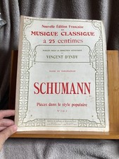 Schumann pièces style d'occasion  Rennes