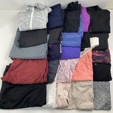 Lote por atacado de 25 blusas e partes inferiores sortidas Lululemon - etiquetas de tamanho ausentes comprar usado  Enviando para Brazil