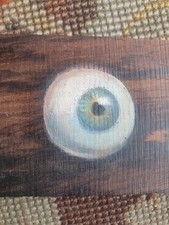 Antique painted eye for sale  DARTFORD