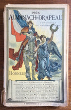 Almanach drapeau 1906 d'occasion  Beauchamp