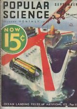 Popular Science Oceans Airports of Artificial Ice September 1932 (KL1152) J1000 comprar usado  Enviando para Brazil