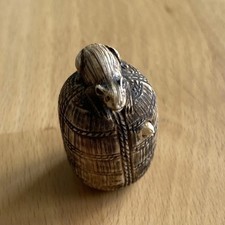 Netsuke rat barrel for sale  CASTLE CARY