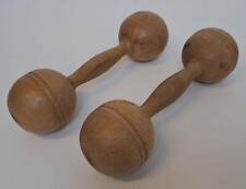 Wooden antique dumbbells for sale  Brewer