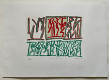 Riccardo licata serigrafia usato  Conegliano