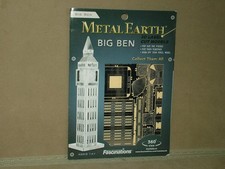 Usado, KIT MODELO METAL EARTH CORTE A LASER 3D TORRE DO RELÓGIO BIG BEN LONDRES NOVO NÃO FEITO comprar usado  Enviando para Brazil