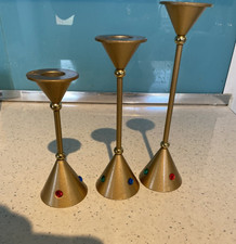 Bronze metal candle for sale  PAISLEY